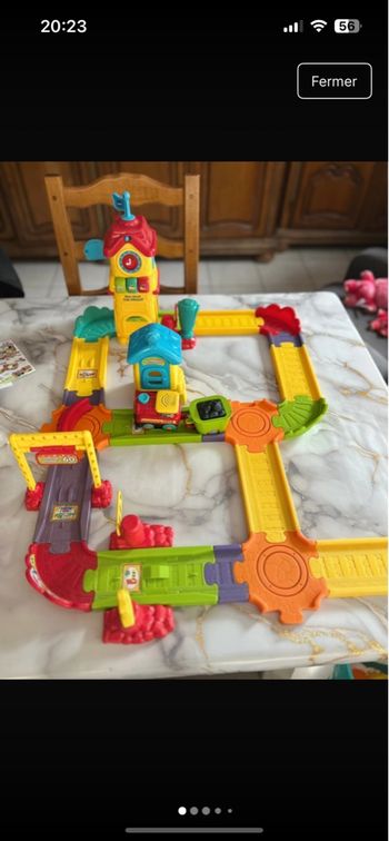 Ma gare  interactif tutut bolide