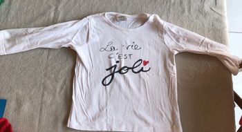 Haut à manches longues Kiabi