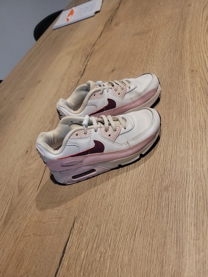 Basket nike air max 90 rose - photo numéro 2