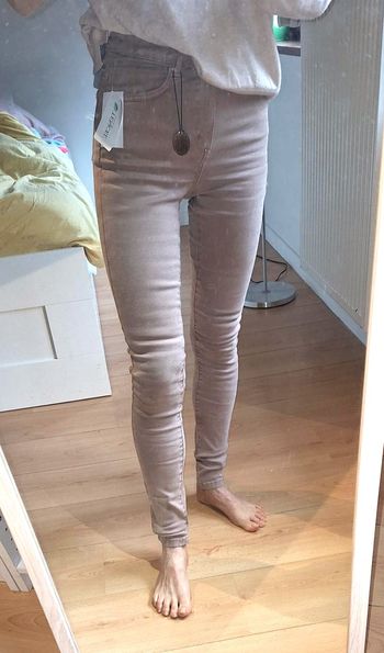 Clockhouse pantalon skinny taille haute t.34/XS neuf avec etiquette