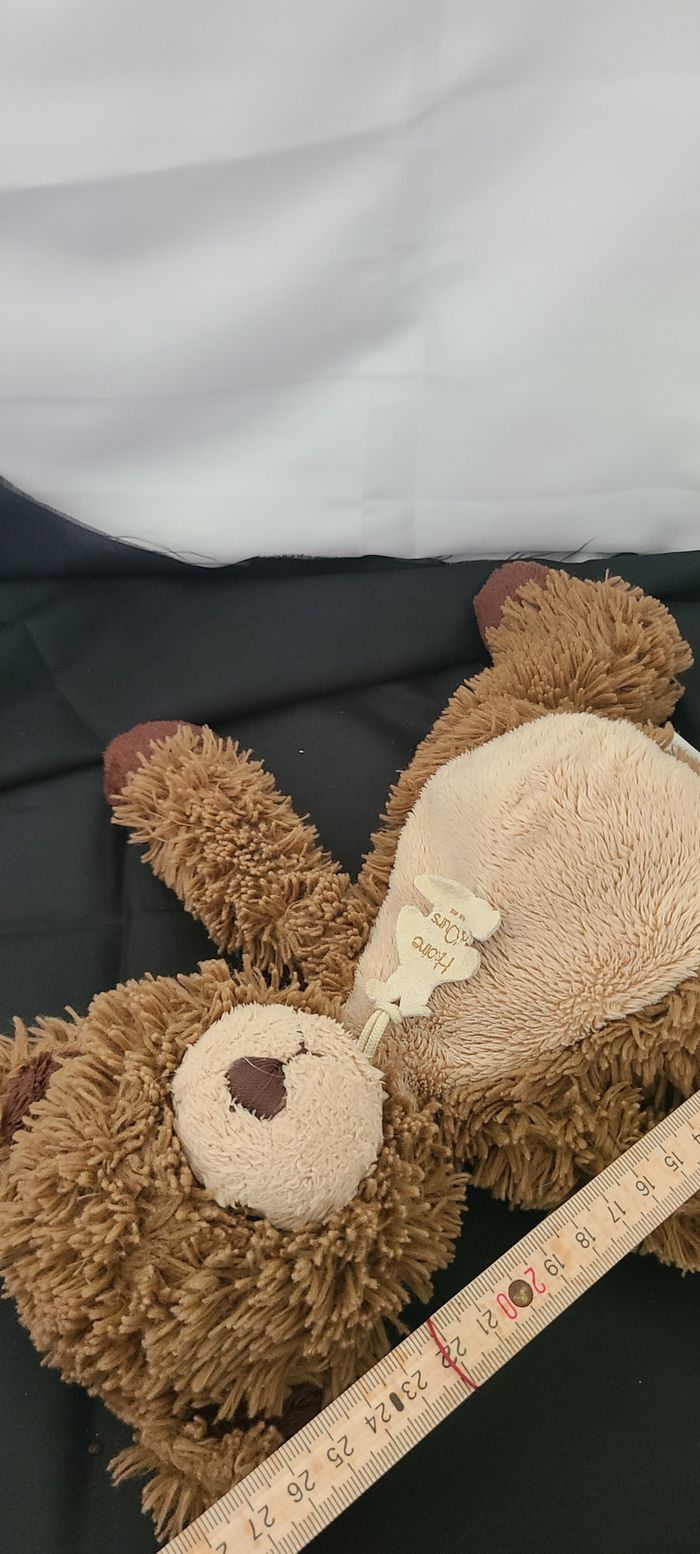 Peluche ours HISTOIRE D'OURS Les Papouill'ours marron beige - photo numéro 5