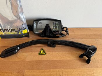 NEUF - Ensemble Masque + Tuba Cressi