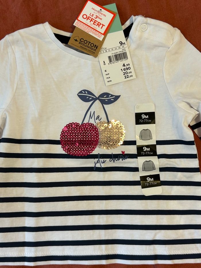 Lot x2 t-shirts neuf - photo numéro 10