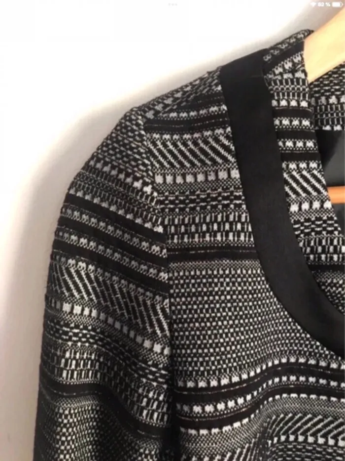 Veste à fils métallisés dorés Lady Blush taille 34 - photo numéro 4