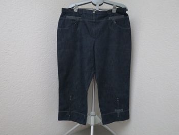 🖤 Pantacourt / jean femme  Christine Laure– Taille 52 (FR)