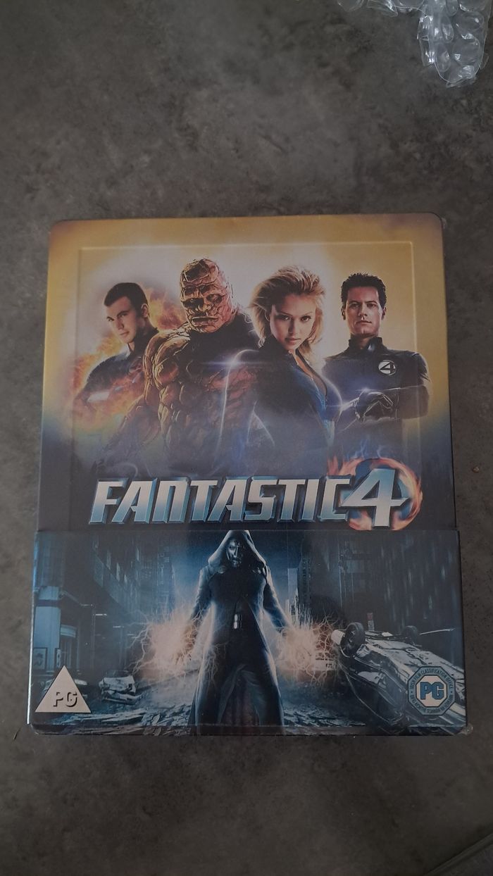 Blu ray steelbook neuf 4 fantastiques/  fantastic 4
