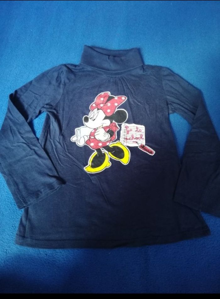 Col roulé fille 8 ans Minnie
