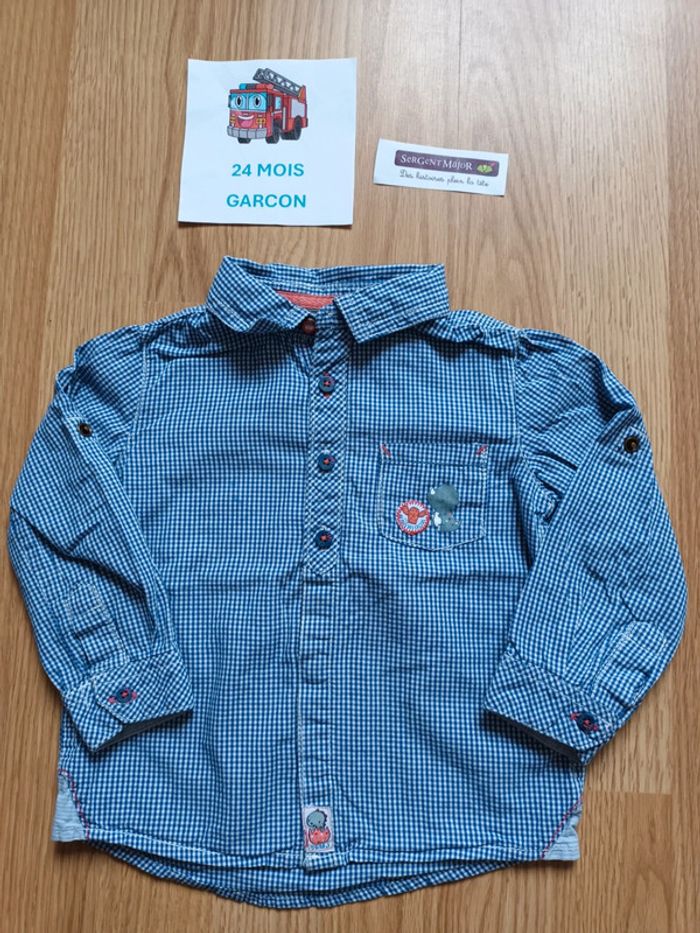 Chemise 24 mois sergent major