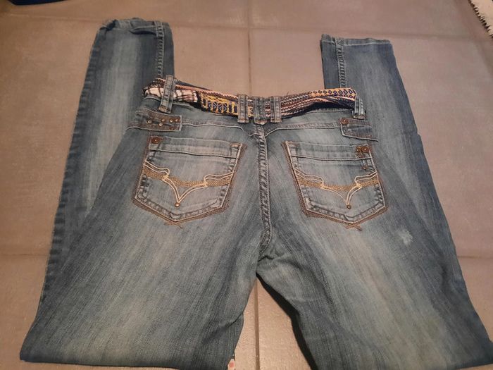 Jeans à trous femme taille 36 - photo numéro 3