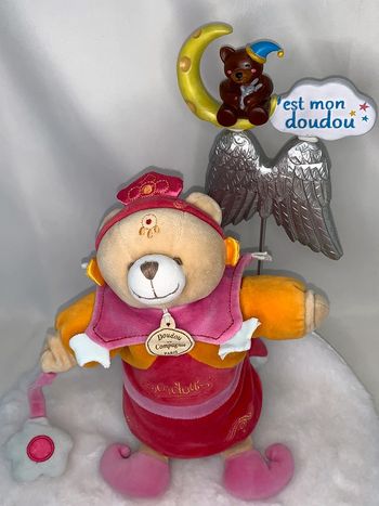 DDC177 doudou et compagnie ours 🐻 reine