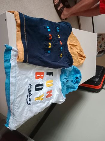 2 t-shirt manches longues a capuche