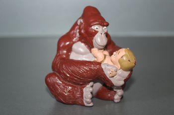 Figurine Kala et Tarzan Bébé - Disney