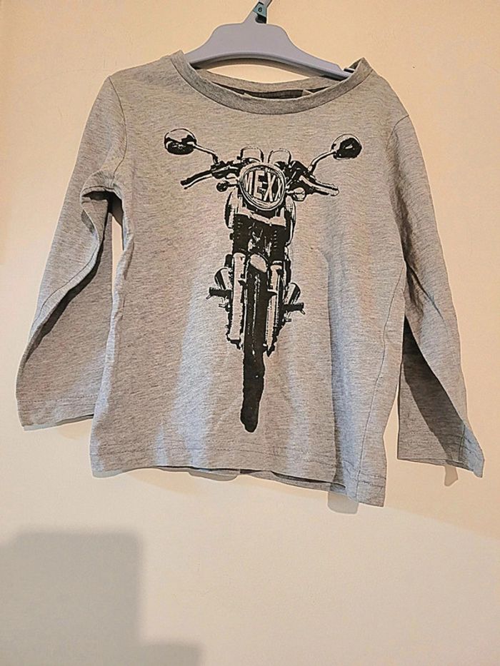 T shirt manche longue mexx garçon 24 mois - photo numéro 2
