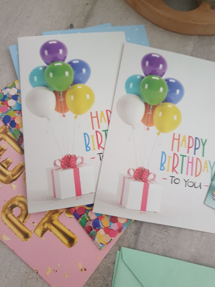 Cartes anniversaire, cœur, bébé.. - photo numéro 4