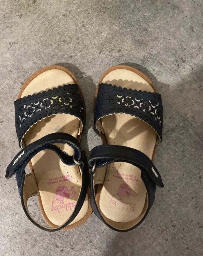 Nu pieds fille Pablosky cuir - photo numéro 2