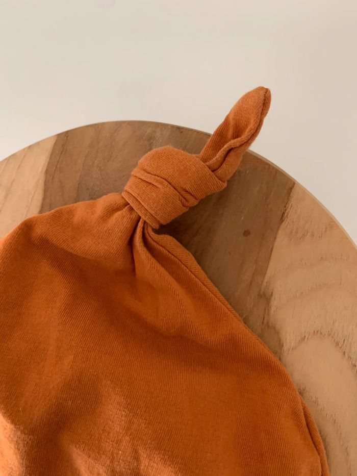 Bonnet bebe noeud - photo numéro 2