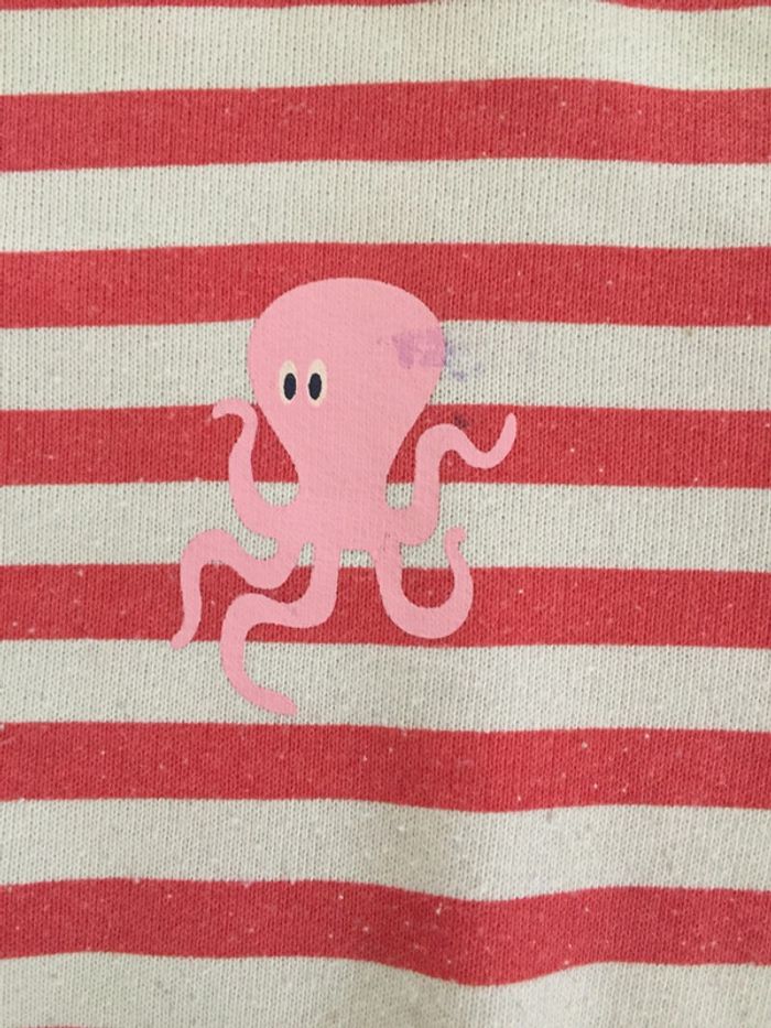 Pull rayé fille 5 ans la redoute tee-shirt manches longues - photo numéro 2