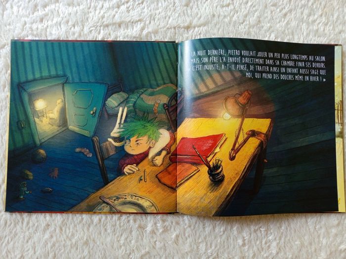 Livre Un amour sur la tête Ed. Père Fouettard - photo numéro 4