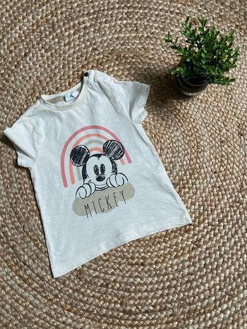 T-shirt Mc 9 mois mickey orchestra disney