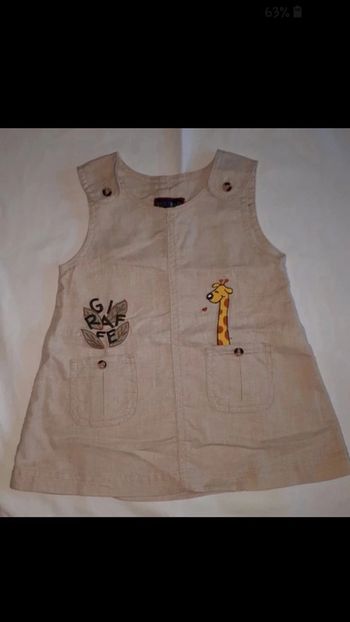 Robe sans manches 12 mois