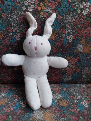 P1 - Mini doudou lapin Petit Bateau
