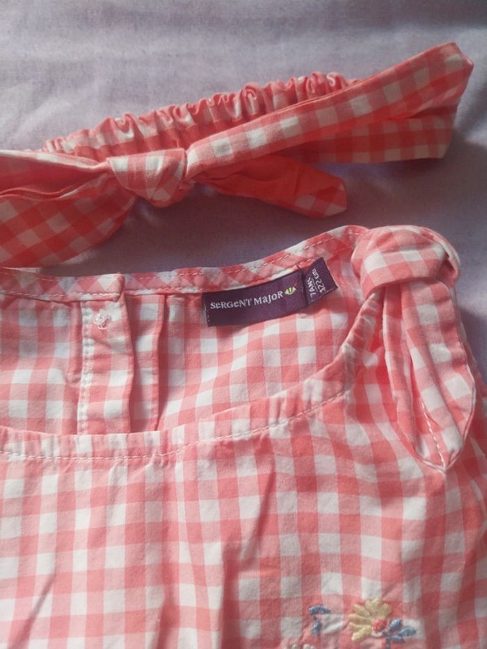 Ĺot 2 tenues fille 7 ans et poupée 36 cm sergent major - photo numéro 4
