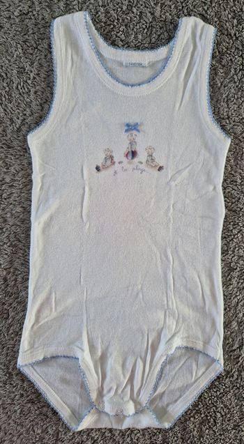 Bodie sans manches enfant garçon - Taille 3 ans