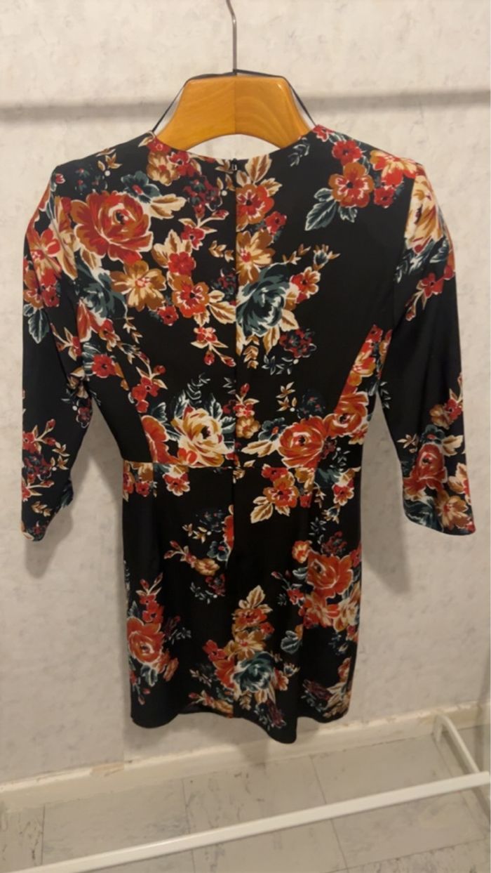 Robe noir imprimé - photo numéro 3