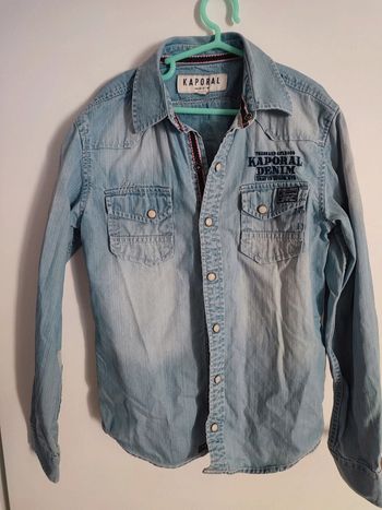 Chemise jean Kaporal 10 ans