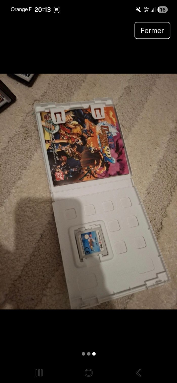 Jeu 3ds one piece unlimited Cruise sp 2 - photo numéro 3