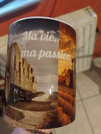 Mug agriculteurs ma vie ma passion