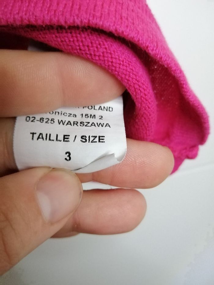 Pull manches courtes capuche femme T38 Cache cache - photo numéro 4