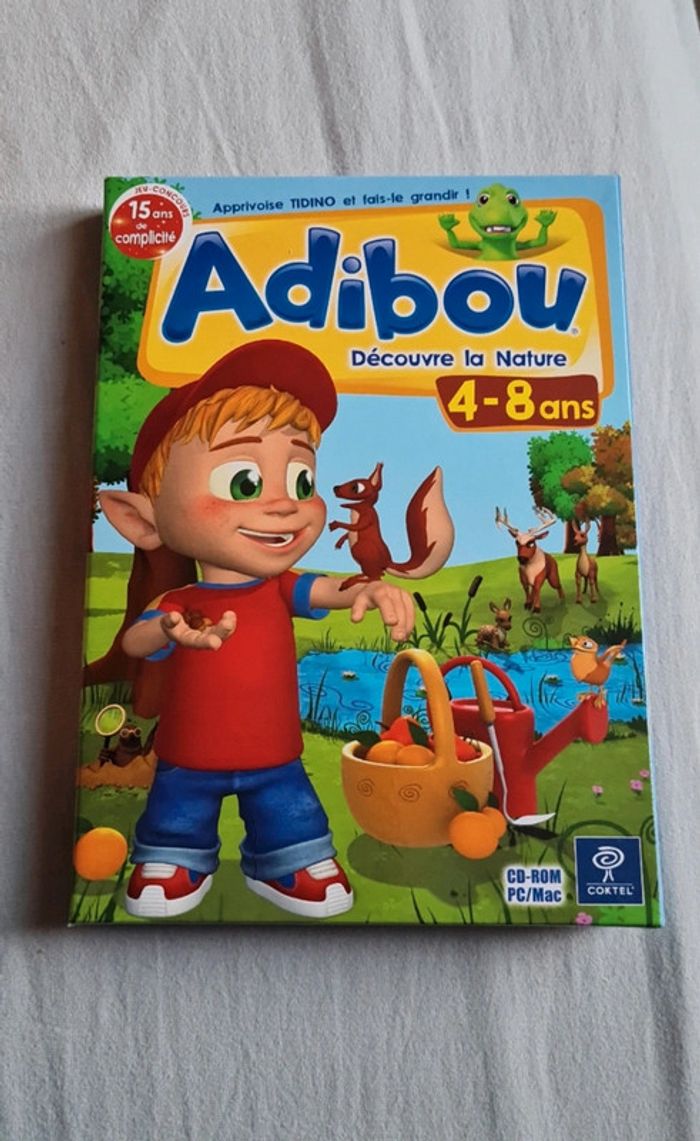 Jeu PC Adibou découvre la nature comme neuf