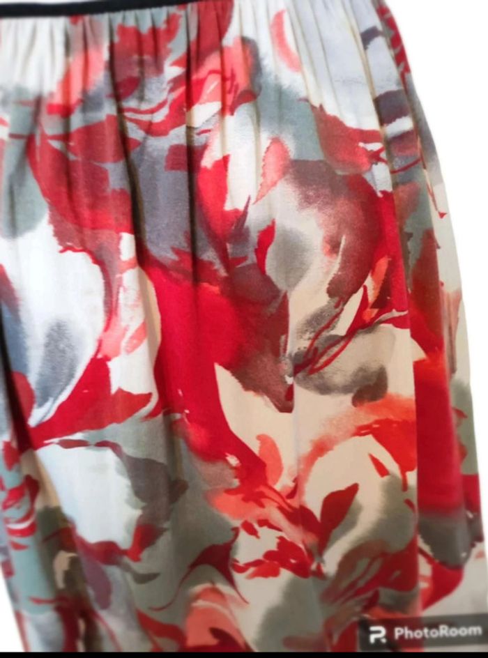 robe bustier rayures fleurs printemps été 36 - photo numéro 4