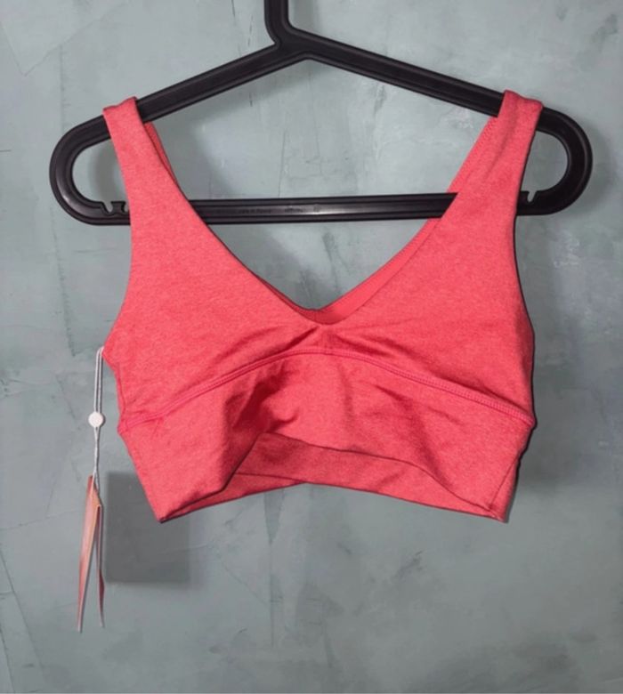 Brassière de sport corail rose Océans Apart taille S - photo numéro 2