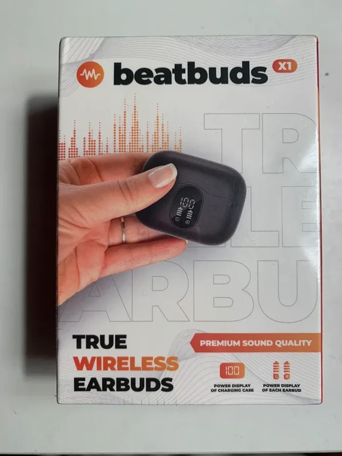 Écouteurs neufs sous blister