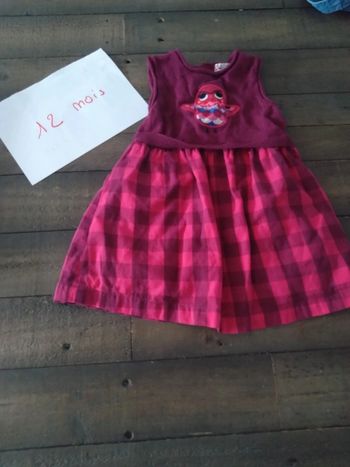 Robe du pareil au même 12 mois