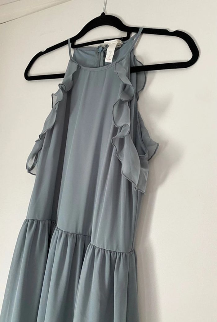 Robe Longue Avec Volant Taille S-M