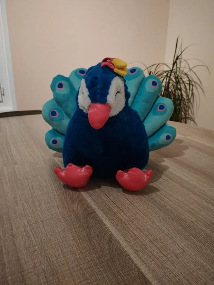 Peluche paon