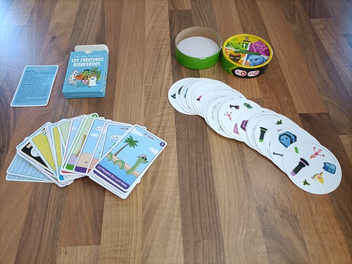 Lot jeux de cartes: 7 familles + Dooble Marvel - photo numéro 3