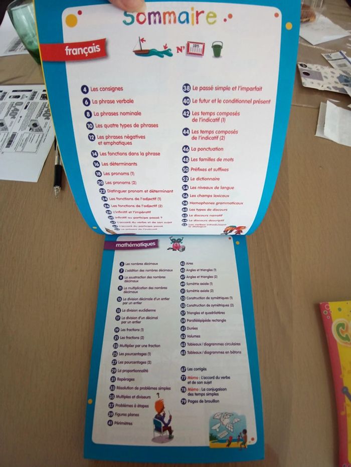 Livre 120 jeux réviser en vacances 6eme vers 5eme - photo numéro 2