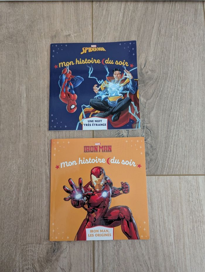 Lot livre marvel ma petite histoire du soir