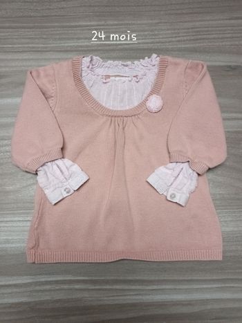 Pull fin T24mois