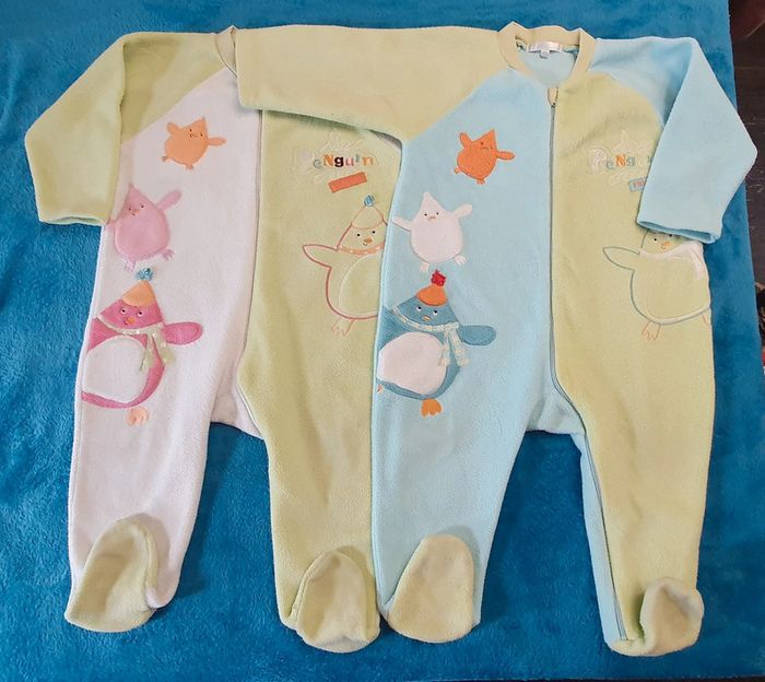 Lot 2 pyjamas polaire