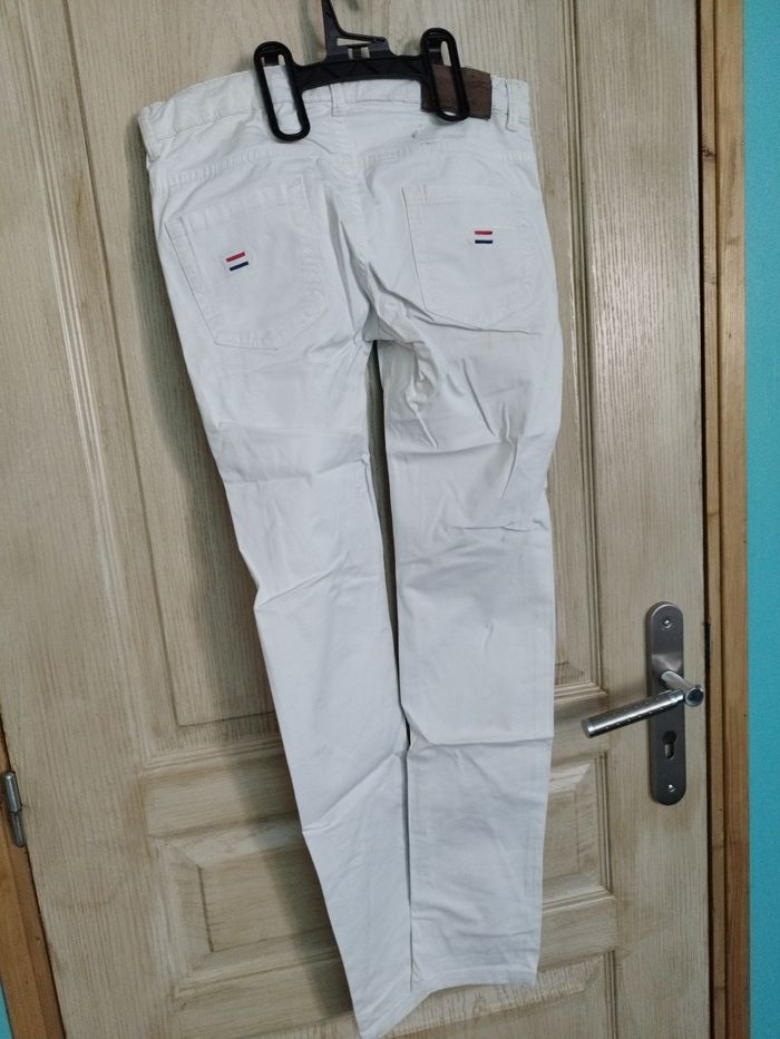 Pantalon blanc 12 ans - photo numéro 2