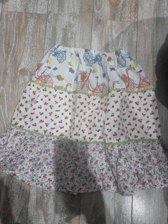 Jupe fait main #orianablfille10ans - photo numéro 2