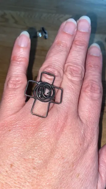 Bague croix