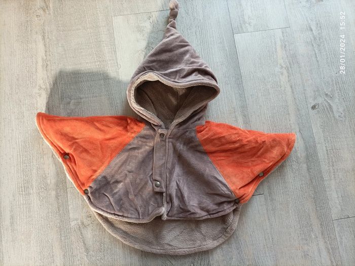 Poncho cape 3/6 mois