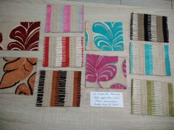 10 Coupons de tissu Marque Deschemaker Modèles Hansel & Gretel