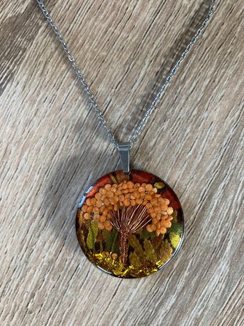 Collier pendentif arbre de vie